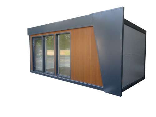 Pawilon handlowy, kontener biurowy W 22