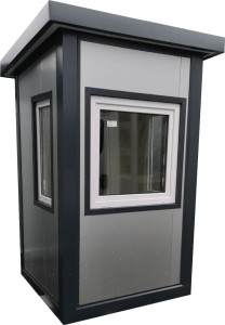 BUDKA PARKINGOWA 150 cm x 150 cm (portiernia, stróżówka) - wariant 2