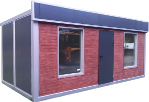 PAWILON HANDLOWY 600 cm x 300 cm (pawilon handlowy, kontener biurowy) - wariant 25