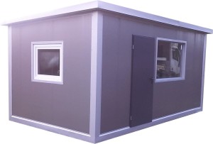 KONTENER SOCJALNY 500 cm x 300 cm z WC (kontener socjalny, pawilon biurowy)  - wariant 27