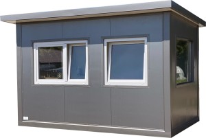 PORTIERNIA 380 cm x 240 cm (portiernia, stróżówka, kiosk, altanka) - wariant 63