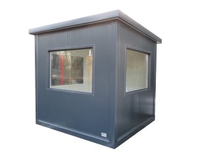 STRÓŻÓWKA 260 cm x 240 cm (portiernia, budka parkingowa, stróżówka) - wariant 10