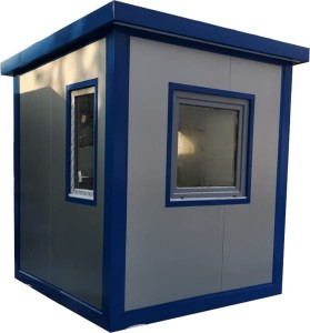STRÓŻÓWKA 220 cm x 220 cm (stróżówka, budka parkingowa, budka ochrony) - wariant 8
