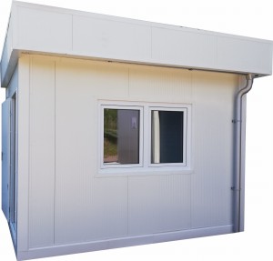 PORTIERNIA 350 cm x 270 cm (portiernia, stróżówka, kiosk) - wariant 43