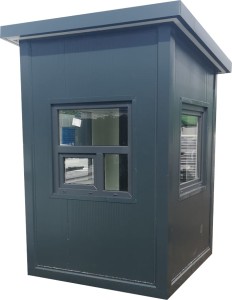 BUDKA PARKINGOWA 150 cm x 150 cm (portiernia, stróżówka) - wariant 45