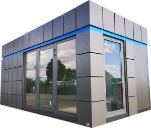 PAWILON BIUROWY 600 cm x 300 cm (pawilon handlowy, kiosk, kontener biurowy) - wariant 50