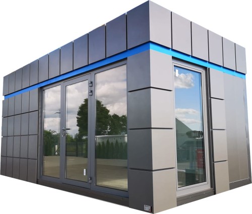 Pawilon handlowy, kiosk, kontener biurowy W 50