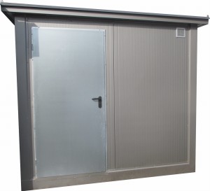 SERWEROWNIA, PAWILON MAGAZYNOWY 260 cm x 240 cm (serwerownia, pomieszczenie magazynowe) - wariant 58