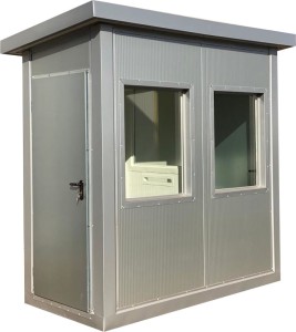 STRÓŻÓWKA 240 cm x 120 cm z pomieszczeniem dla interesantów(portiernia, budka parkingowa, stróżówka) - wariant 59