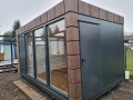 Pawilon 500 cm x 300 cm z WC (portiernia, stróżówka, kiosk) - wariant 66