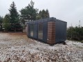 Pawilon 600 cm x 300 cm (portiernia, stróżówka, kiosk) - wariant 67 (id: 205)