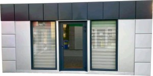 Pawilon 600 cm x 400 cm  (portiernia, stróżówka, kiosk) - wariant 74