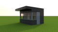 Pawilon 400 cm x 300 cm z WC - portiernia | stróżówka | kiosk
