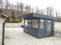 Pawilon 400 cm x 300 cm z WC - portiernia | stróżówka | kiosk