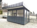 Pawilon 400 cm x 300 cm z WC - portiernia | stróżówka | kiosk