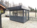 Pawilon 400 cm x 300 cm z WC - portiernia | stróżówka | kiosk
