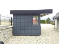 Pawilon 400 cm x 300 cm z WC - portiernia | stróżówka | kiosk
