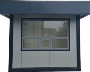 Pawilon 300 cm x 300 cm  (portiernia, stróżówka, kiosk) - wariant 79