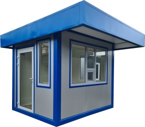 Pawilon 250 cm x 300 cm (portiernia, stróżówka, kiosk) - wariant 92