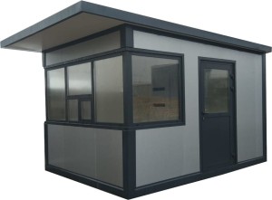 PORTIERNIA 300 cm x 400 cm z WC (stróżówka, budka parkingowa) - wariant 102