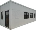 PAWILON BIUROWY, MIESZKALNY 925 cm x 295 cm z wc (kontener handlowy, pawilon handlowy)