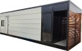 KONTENER MIESZKALNY 800 cm x 300 cm z WC (kontener socjalny, pawilon biurowy)