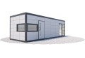 KONTENER MIESZKALNY 800 cm x 300 cm z WC (kontener socjalny, pawilon biurowy)