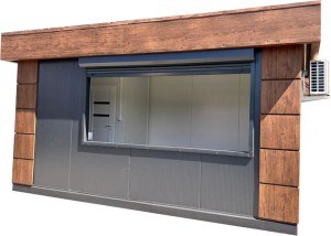 PAWILON GASTRONOMICZNY 500 cm x 300 cm (pawilon gastronomiczny,pawilon handlowy, lodziarnia) - wariant  109