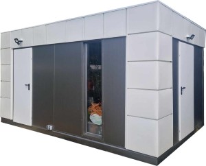 KONTENER MAGAZYNOWY, SCHOWEK 515 cm x 270 cm (kontener magazynowy, kontener techniczny, serwerownia) - wariant  110