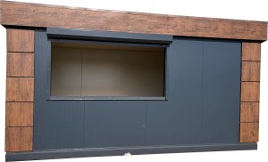PAWILON GASTRONOMICZNY 600 cm x 300 cm (pawilon gastronomiczny,pawilon handlowy, lodziarnia) - wariant  121
